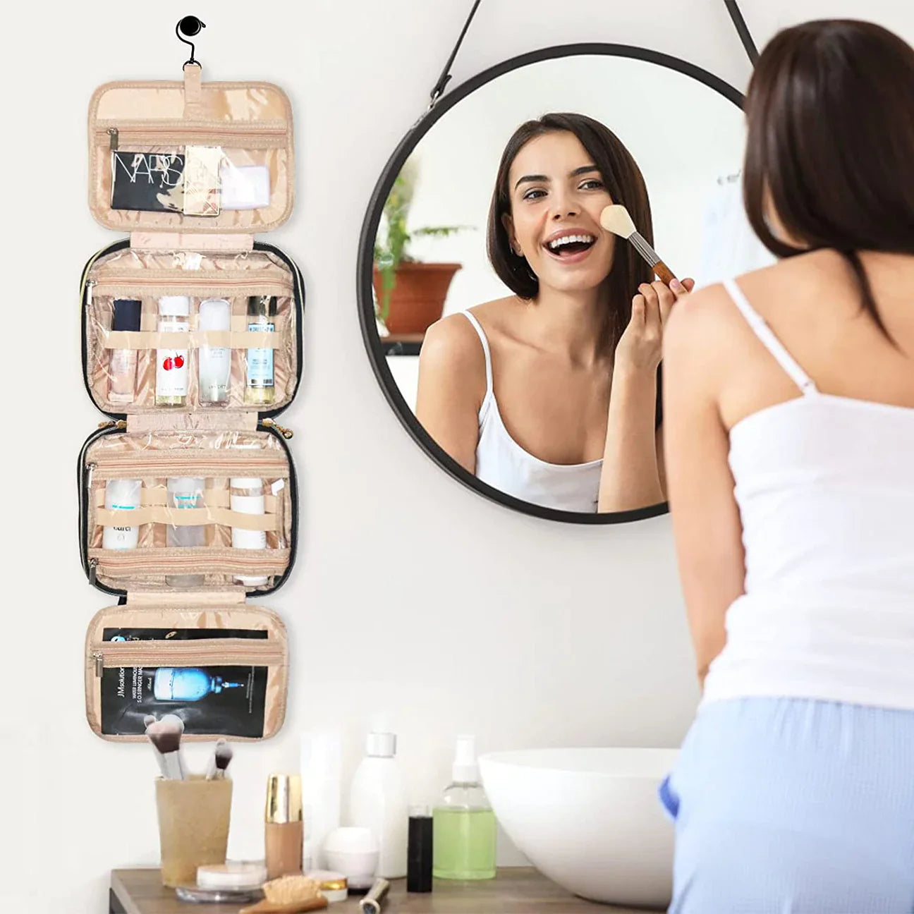 Carry-On Toilet tas™ | Al jouw verzorging bij elkaar in één moderne tas!