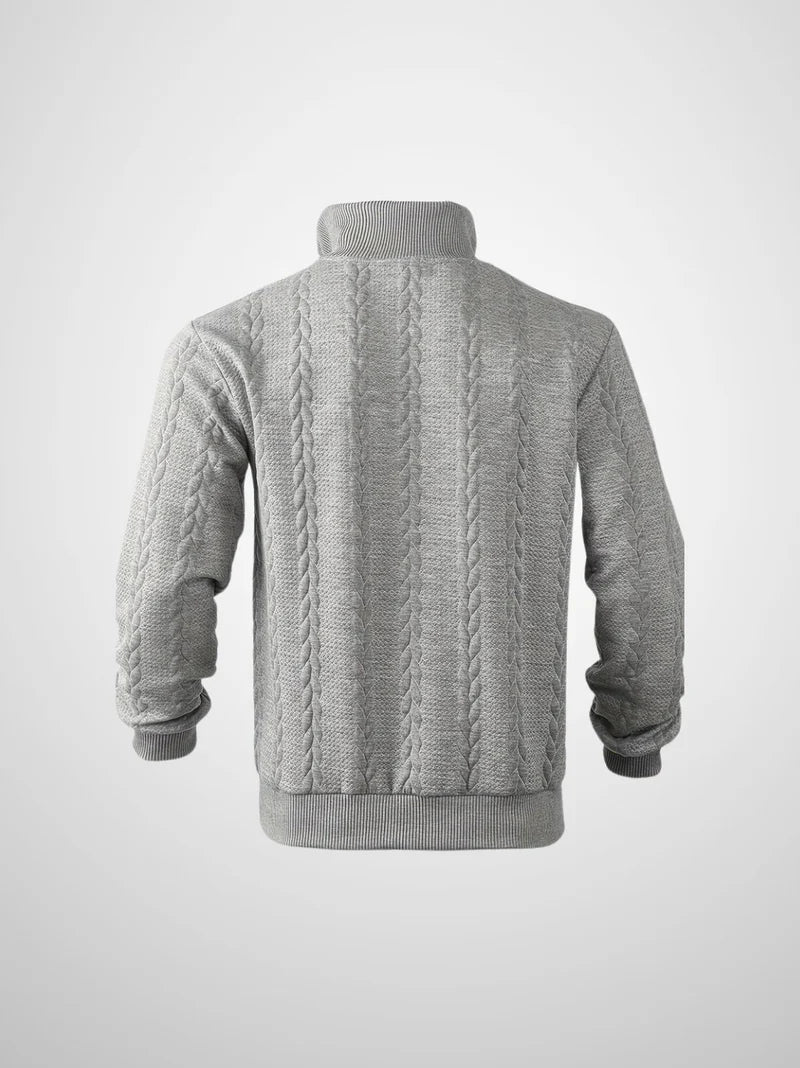 Evert | Vintage Herensweater met Rits