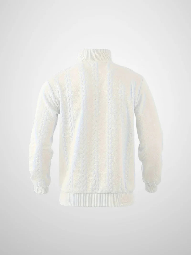 Evert | Vintage Herensweater met Rits