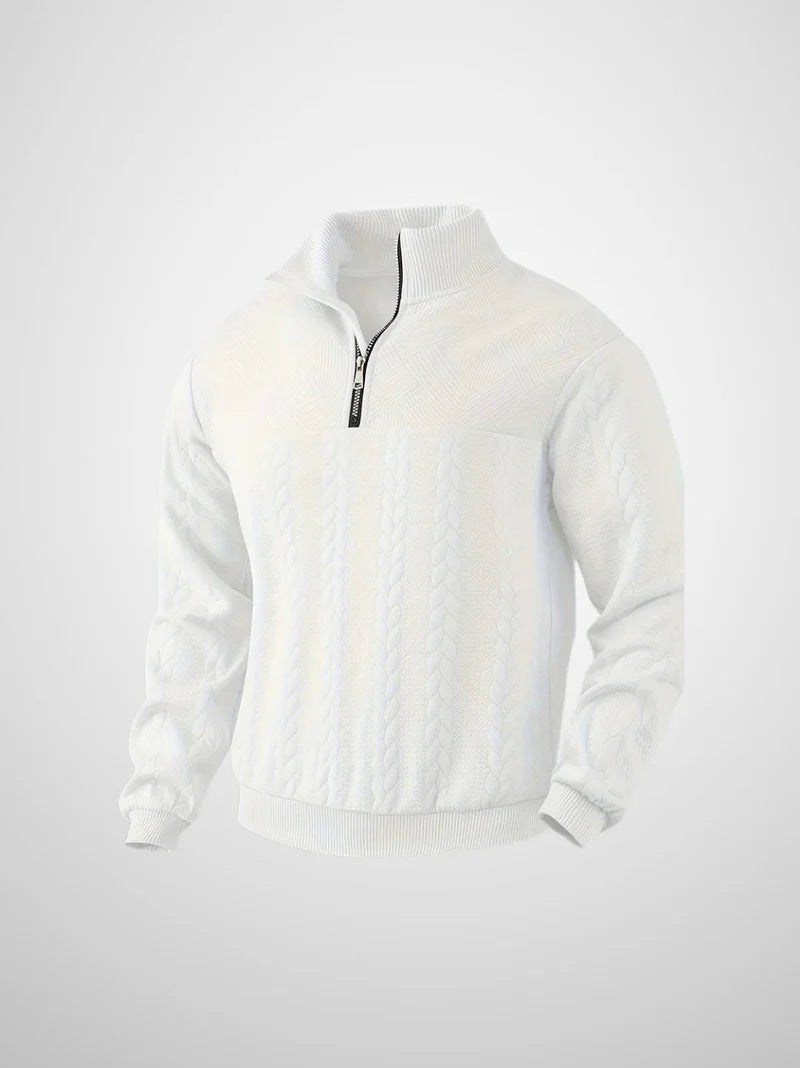 Evert | Vintage Herensweater met Rits