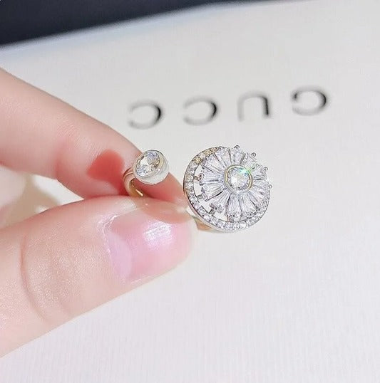 Luxe diamanten ring™ | Past om elke vinger