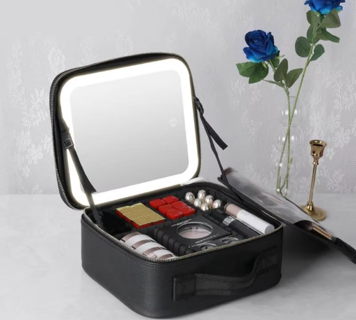 Carry-On Make-Up tas™ | Met LED Spiegel